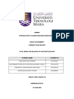 Hrm533 Group Assignment Current Issue March 2023