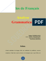 Analyse Grammatical