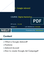 Day 15 - Google Adwords