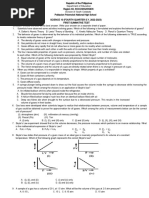 Science 01 4TH Quarter Summative Test 1