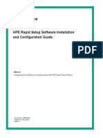 HPE - A00054164en - Us - HPE Rapid Setup Software Installation and Configuration Guide