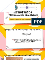 Bienvenidos: Psicología Del Adolescente