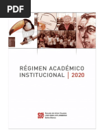 RegimenAcademico ESAV 2020