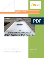 UFCD 10342 Registo Civil Índice