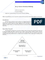 Module 4 Career Decision Making