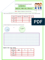 Act-Jueves-Matem-Hallamos El Área Del Círculo