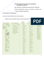 Desarrollo Del Lenguaje. Teorias Explicativas