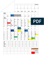 Schedule Staffing Nurse 1 Month Activity 2