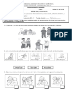 Prueba de Historia Dias de La Semana 1