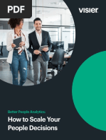 Better People Analytics How To Scale Your People Decisions