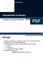 Introduction To Arrays