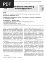 Prudent Use of Antimicrobials. Revisiting Concepts and Estimating