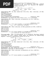 02-Rectilinear MotionQ28-Q39