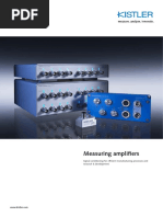 Measuring Amplifiers: Signal Conditioning For Efficient Manufacturing Processes and Research & Development