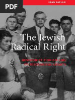 (Studies On Israel) Eran Kaplan-The Jewish Radical Right - Eran Kaplan, Revisionist Zionism and Its Ideological Legacy (2005)