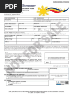 Burial Assistance Application Form