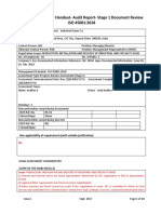 Participant Handout - Audit Report - Stage 1