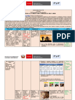 3° y 4° Experiencia de Aprendizaje