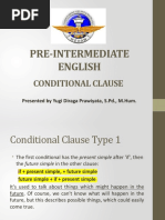 Conditional Clause