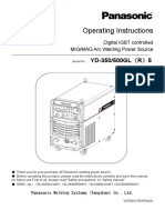 Panasonic YD-350 - 500GL5 - Operating Instructions