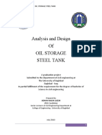 Analysis and Design of Oil Steel Storage Tank - 2023