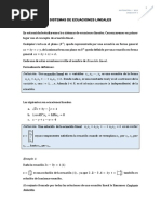 Unidad N 4 Primera Parte Sistemas Ec. Lineales 2022