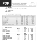 ETP - 247 - 00 - Especificação - Técnica - Saco - Bag - 20 - Litros - 540mm - 700mm - MG-SCBG20.0 I