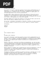 cARTa Respuesta Remesa