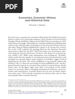 Geloso, 2018, Economics, Economic History and Historical Data