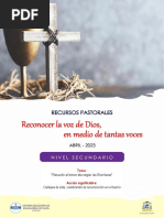 Recursos Pastorales - Abril