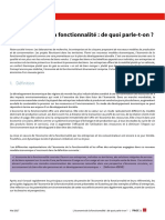 L'économie de La Fonctionnalité - de Quoi Parle-T-On