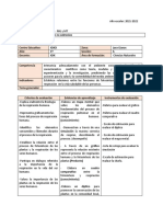 Planificación Unidad Didáctica de MG y MT