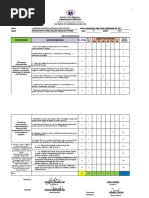 Table of Specification Iwr