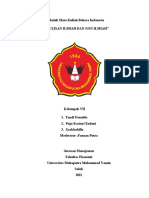 Makalah Bahasa Indonesia Kelompok VII (Penulisan Ilmiah Dan Non Ilmiah)