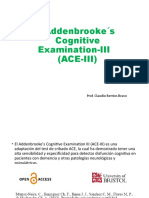 Addenbrooke S Cognitive Test ACE III