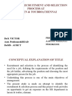 A Study On Recruitment and Selection Process at Larsen & Toubro, Chennai