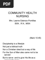 Community Health Nursing Review (Edited)