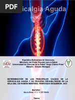 Presentación Cervicalgia