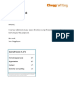 Chegg Grading Resume Sample 1