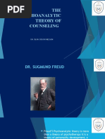 Psychoanalytic Theory of Counseling