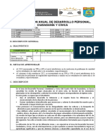 4° Programación Anual de Desarrollo Personal