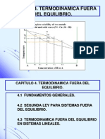 Cap 4. Termodinamica Fuera Del Equilibrio