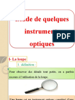 Étude de Quelques Instruments Optiques - H-B 5