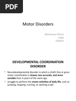 Motor Disorders