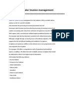 OpenText Vendor Invoice Management - Training Doc-1