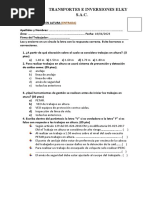 1 Examen Trabajos en Altura