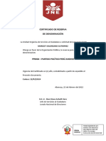 Certificado de Reserva de Denominacion 0004