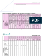 Planificación Anual 3 Años