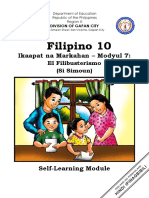 Filipino 10 SLMs 4th Quarter Module 7