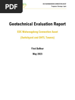 Mahanagdong Connection Asset - Evaluation Report - Rev 0